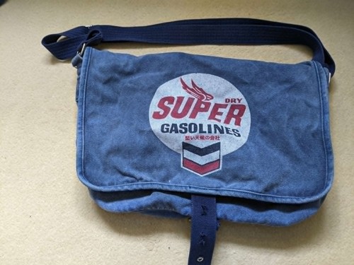 Y2k superdry gasolines bag - y2k,