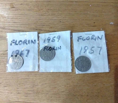 Florin two shillings - 3,