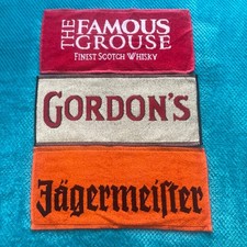 Bar Beer Towels 3 Cotton Mats