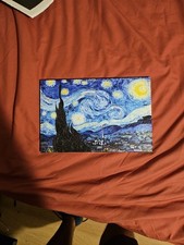 Starry Night Van Gogh Framed Canvas Print Wall Art Decor
