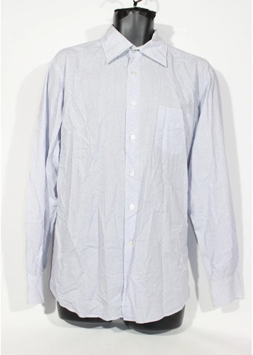 Canali shirt designer blue - designer, xl