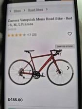 Carrera VANQUISH Men's Road Bike L