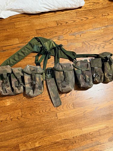 British army plce webbing set - british,