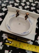 You Dream Doll House Sink. El Prado. Wooden Miniature Furniture Dolls House
