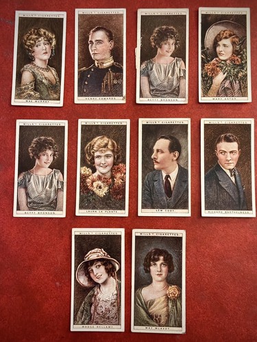Wills cigarette cards - cigarette,