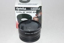 Opteka 0.43x AF 58mm wide
