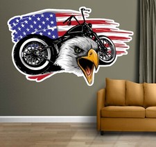 American Flag Bike Chopper