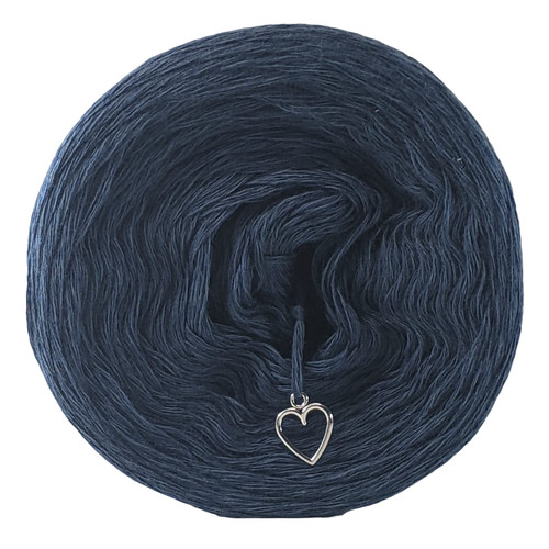 Petrol bamboo cotton - petrol, yarn