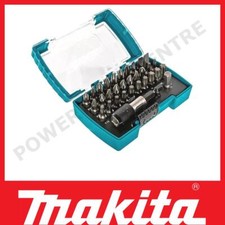 Makita D-74762 32 Piece Screwdriver Drill Bit Set Quick Release Magnetic Holder