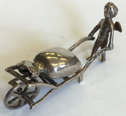 Antique solid silver miniature - solid,