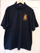 Mens 1st Battalion Grenadier Guards Polo Shirt XL Navy Blue