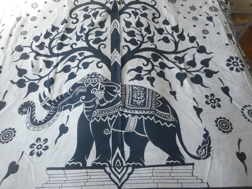 Black white elephant - &,
