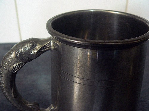 Vintage english pewter pint - english, 1