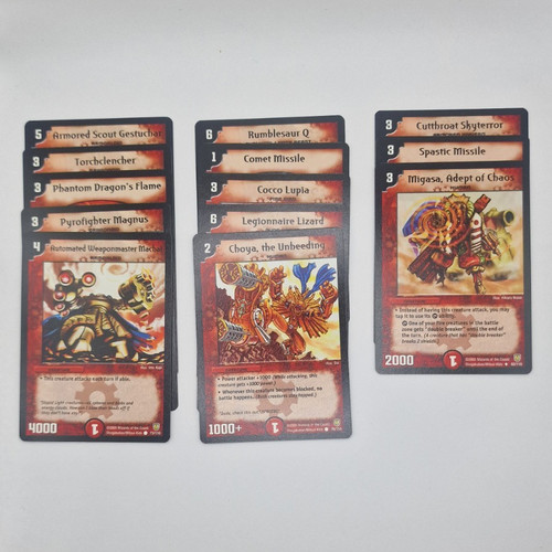Duel masters card lot english - duel,