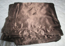 Dark brown Satin