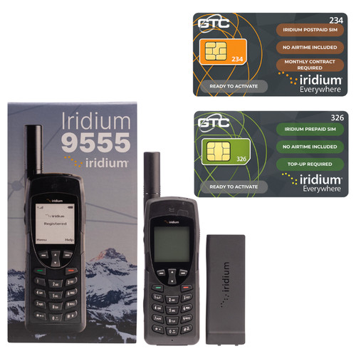 Iridium 9555 satellite phone - iridium,