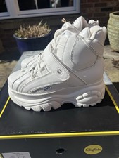 Buffalo London White Leather