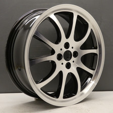 MINI R50 R56 JOHN COOPER WORKS JCW DIAMOND CUT 18" ALLOY WHEEL RIM GENUINE X1