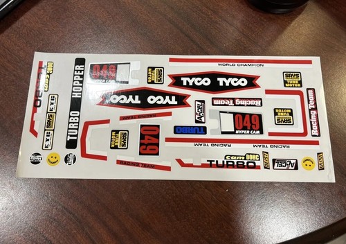 Tyco turbo hopper decals - r/c,