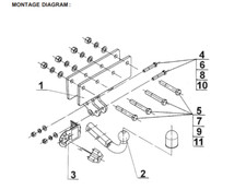 Swan Tow Bar For JEEP Grand