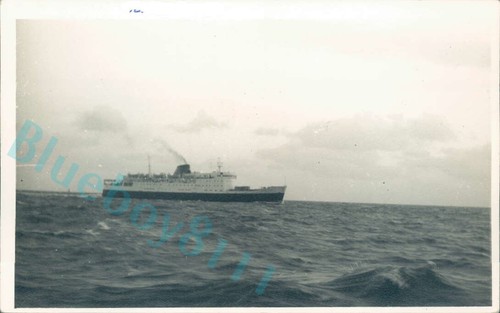 Ferry ulster prince - at, sea