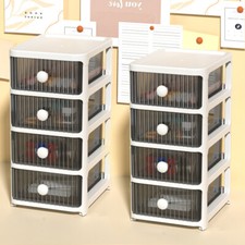 2/3/4 Tiers Plastic Drawer