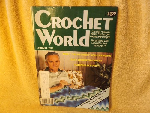 Crochet world august - august, 1981
