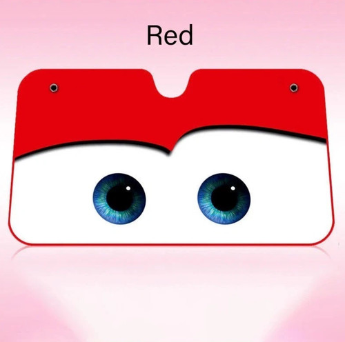 Cartoon eye visor - cartoon, car