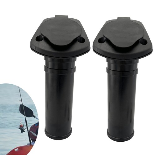 Black flush mount - black, holder