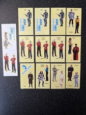 ‘Vintage & Rare’ 14 Star Trek Weetabix Stickers Released 1994, Kirk, Enterprise 
