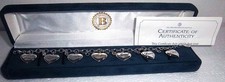 BRADFORD EXCHANGE 'GRANDDAUGHTER I WISH YOU' CHARM BRACELET NEW & BOXED WITH COA