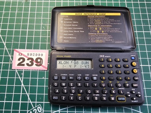 Electronic personal organizer - personal,