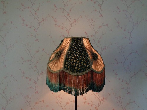 Lampshade green - lampshade,