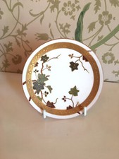 MINITURE VICTORIAN PLATE BY MOOR BROS 1890-IVY LEAVES WITH STANDS-XMAS-BUY NOW