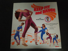 Keep Fit and Dance With Peter Powell - Vinyl Record LP Album & Poster - 1982