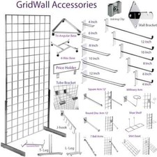 Gridwall panel grid mesh hooks - gridwall,