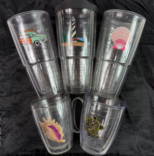 Lot mixed tervis tumbler - 5,