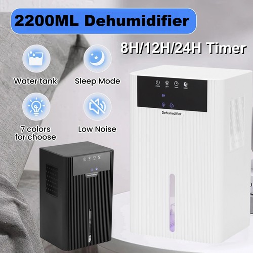 Dehumidifier for bedroom - 2.2l,