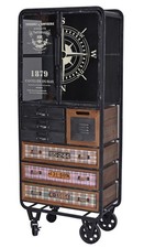 Loft Cabinet Chest Industrial