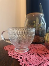 Retro Style Glass Mug with