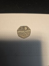 Olympic 50p Coin , Tennis