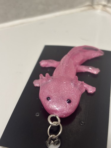 Handmade resin axolotl - handmade,