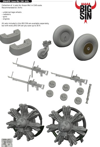 Eduard brassin sin648110 48 - eduard, 1:48