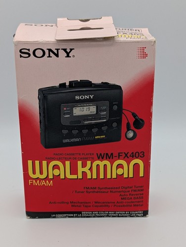 Sony walkman radio cassette - sony,