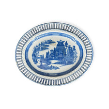 Antique Staffordshire Blue &