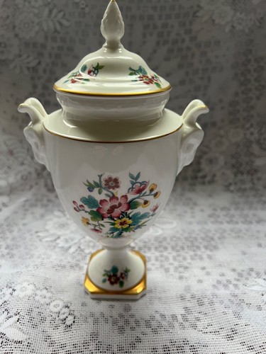 Coalport ming rose - coalport, pedestal