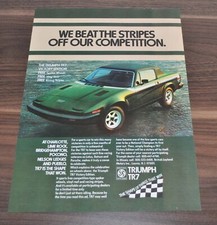 Triumph TR7 Ad