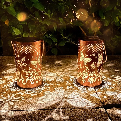 Outdoor solar hanging lantern - outdoor,