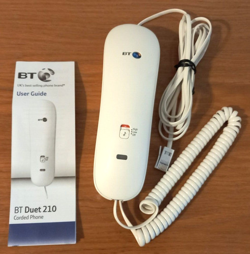 Duet 210 white corded - bt,