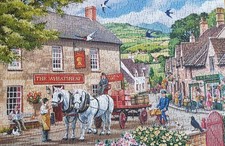 Hop Big 500 House of Puzzles Large Piece Jigsaw With PULLING THEIR WEIGHT